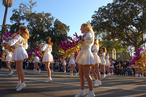 Rose Parade...and you thought it's be like this every day.