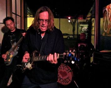 George Davison rocking out.