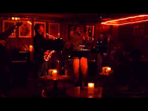 Saxophonist Chuck Manning on some night at Charlie O's.